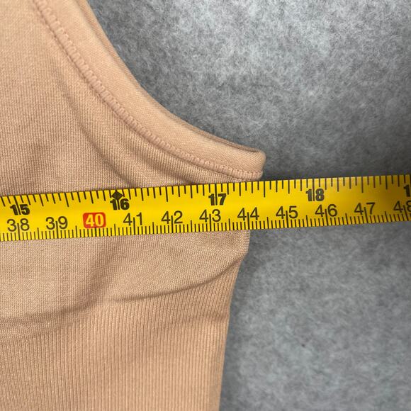 J7000 Jockey Essentials Seamfree Slimming Tank Cool & Comfy Tan Size 4XL - Picture 6 of 7